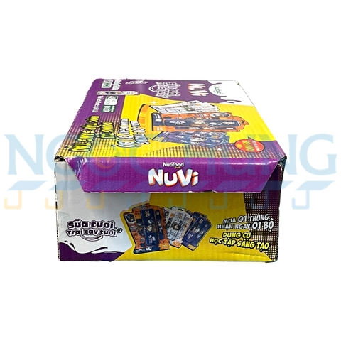 Sữa tươi trái cây Nuvi vị Nho 180ml