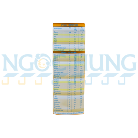Sữa bột Nutifood Varna Complete 850g