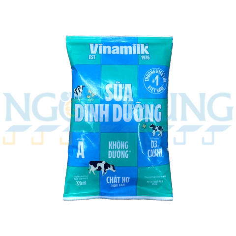 Sữa nước Vinamilk không đường 220ml