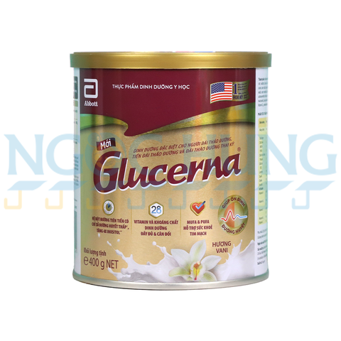 Sữa bột Abbott Glucerna hương vani 380g (dành cho người tiểu đường)