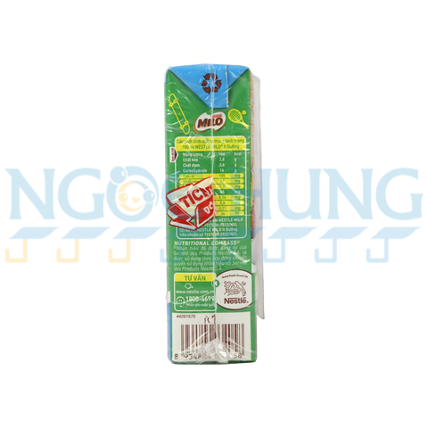 Sữa nước Nestle Milo ít đường 180ml