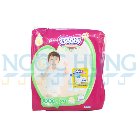 Tã quần Bobby XXXL 29 miếng