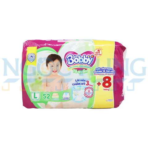 Tã quần Bobby L 52 miếng
