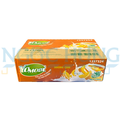 Sữa chua uống Yomost hương cam 170ml