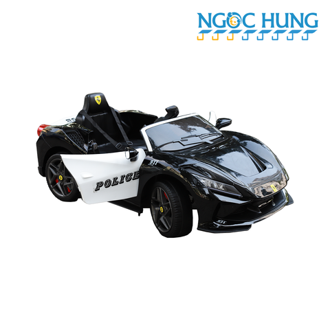 Xe ô tô điện cho bé Ferrari police F8