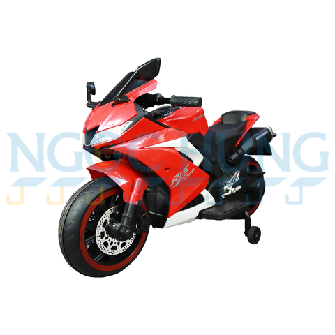 Xe mô tô điện cho bé R15-t (tay ga) vàng, xanh, đỏ, trắng