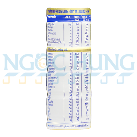 Sữa bột Nutifood GrowPlus+ Xanh 1.5kg  (1 tuổi trở lên)