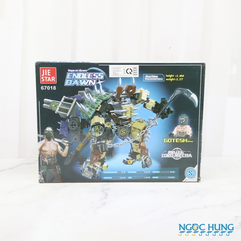 Hộp lego chiến binh tận thế 67018