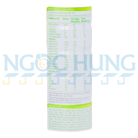 Sữa bột Anlene Gold 5X hương vani 800g (40 tuổi trở lên)