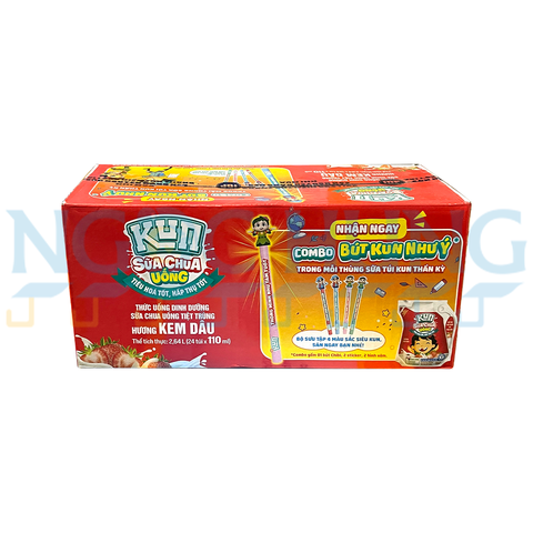 Sữa chua uống Kun dâu 110ml