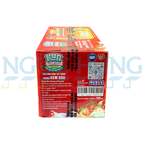 Sữa chua uống Kun dâu 110ml
