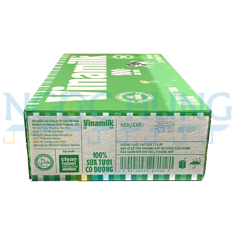 Sữa nước Vinamilk 100% có đường 110ml