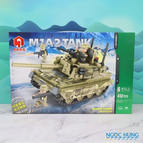 Hộp lego xe tank 89001