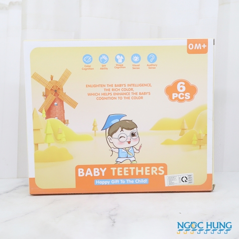 Hộp lục lạc 6 món 6300-3