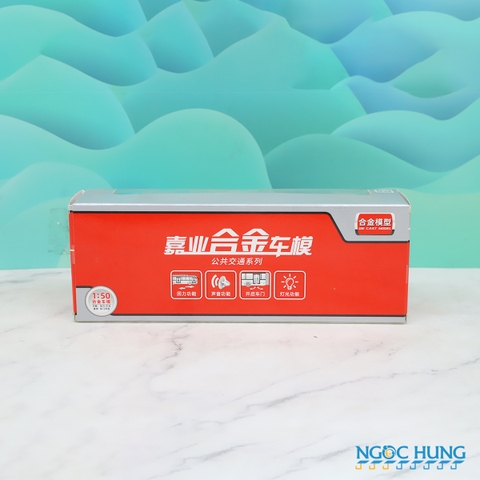 Hộp xe buýt sắt mô hình