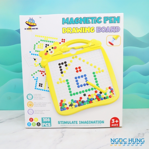 Hộp xếp hình nam châm gấu GF665