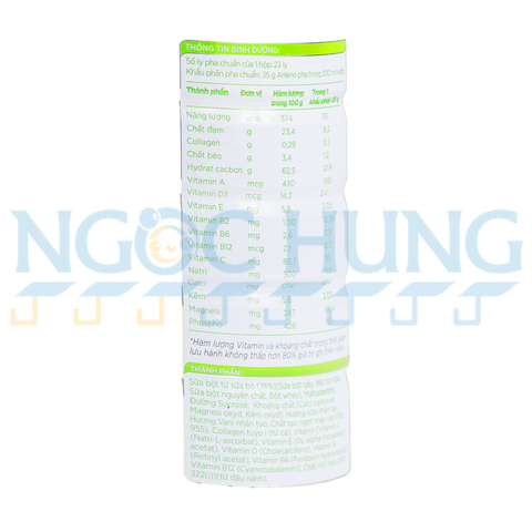 Sữa bột Anlene Gold 3X hương vani 800g (40 tuổi trở lên)