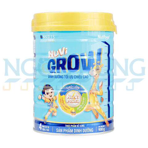 Sữa bột Nutifood Nuvi Grow 900g (2 tuổi trở lên)