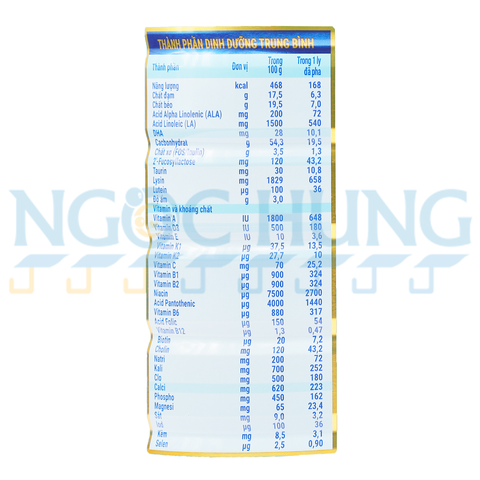 Sữa bột Nutifood Nuvi Grow 900g (2 tuổi trở lên)