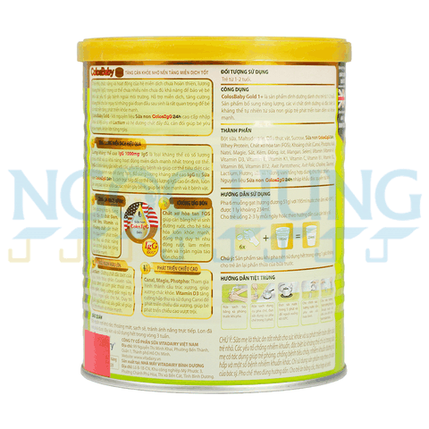 Sữa bột Vitadairy ColosBaby Gold 1+ 400g (1-2 tuổi)
