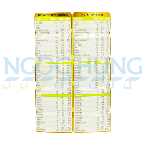 Sữa bột Vitadairy ColosBaby BIO Gold 1+ 800g (1-2 tuổi)