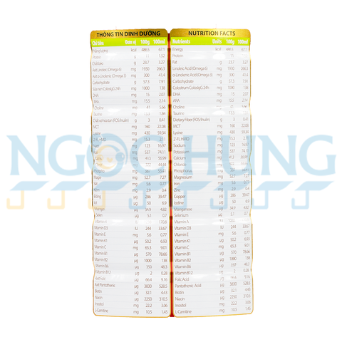 Sữa bột Vitadairy Colos Gain 0+ 800g (0-12 tháng)