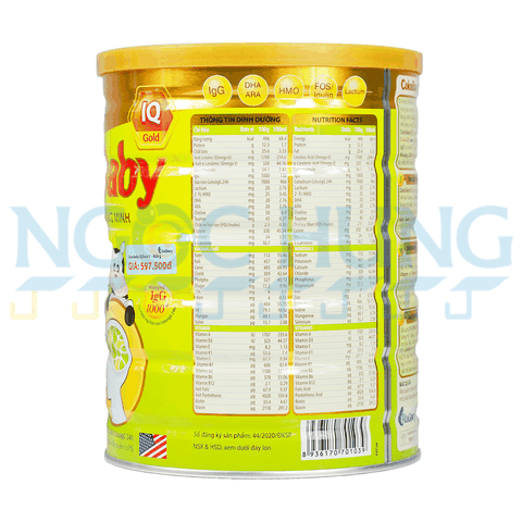 Sữa bột Vitadairy ColosBaby IQ Gold 0+ 800g (0-12 tháng)