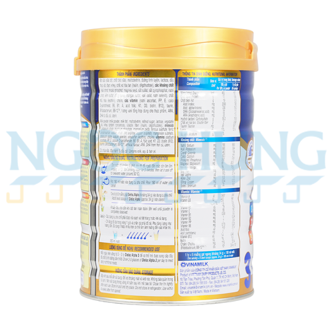 Sữa bột Vinamilk Dielac Alpha Step 3 900g (1-2 tuổi)