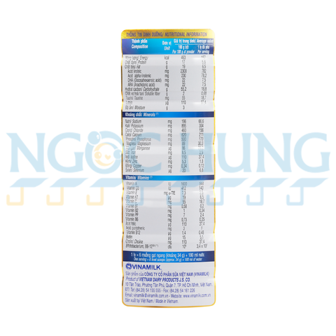 Sữa bột Vinamilk Dielac Alpha Step 3 900g (1-2 tuổi)
