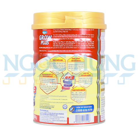 Sữa bột Dielac Grow Plus suy dinh dưỡng 1+ 900g (1-2 tuổi)