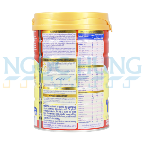 Sữa bột Dielac Grow Plus suy dinh dưỡng 1+ 900g (1-2 tuổi)