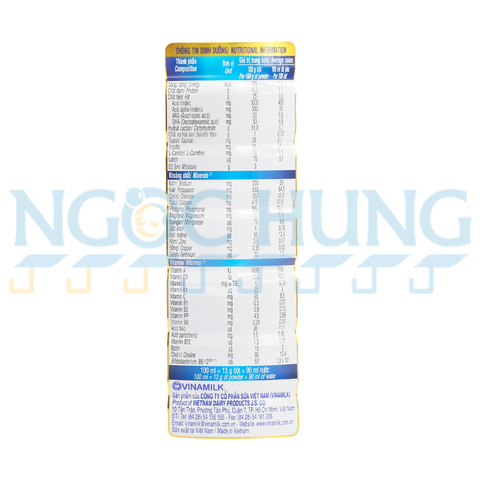 Sữa bột Vinamilk Dielac Alpha Step 2 900g (6-12 tháng)