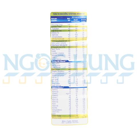 Sữa bột Vinamilk Colos Gold 1 800g (0-12 tháng)