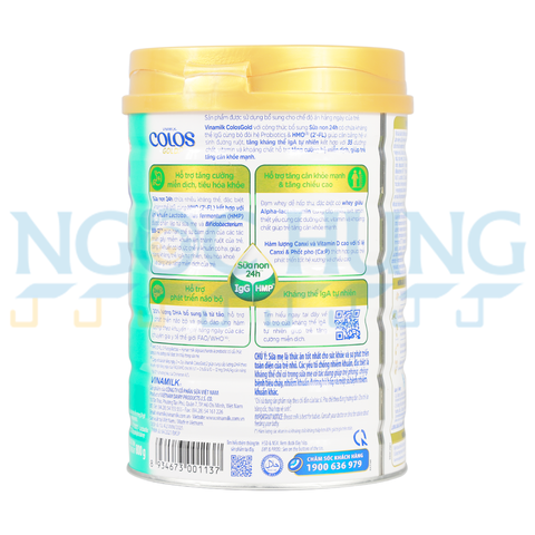Sữa bột Vinamilk Colos Gold 2 800g (1-2 tuổi)