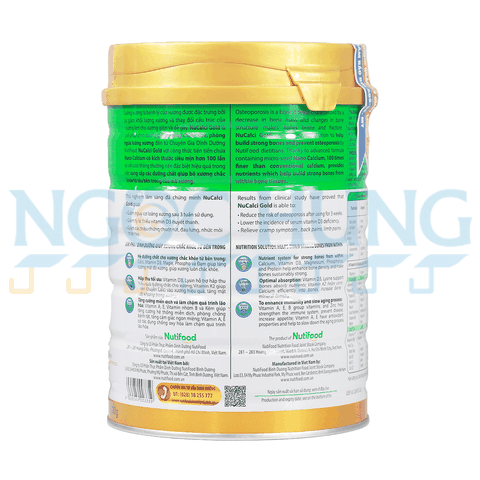 Sữa bột Nutifood Nucalci Gold 900g (trên 51 tuổi)