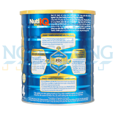 Sữa bột Nutifood Nuti IQ 4 1.5kg (2 tuổi trở lên)