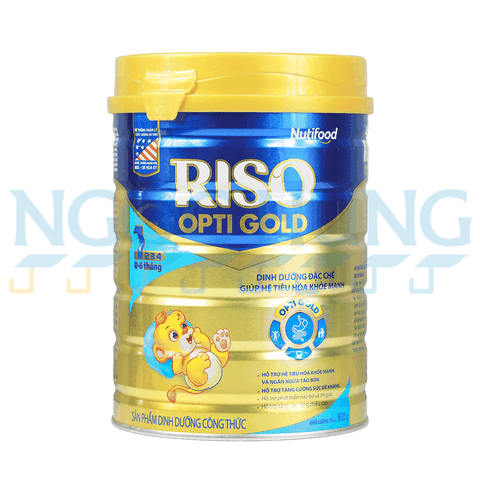 Sữa bột Nutifood Riso Opti Gold 1 850g (0-6 tháng)