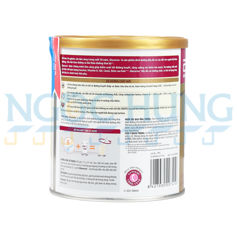 Sữa bột Abbott Glucerna hương vani (dành cho người tiểu đường) 400g