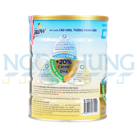Sữa bột Abbott Grow 6+ 850g (6 tuổi trở lên)