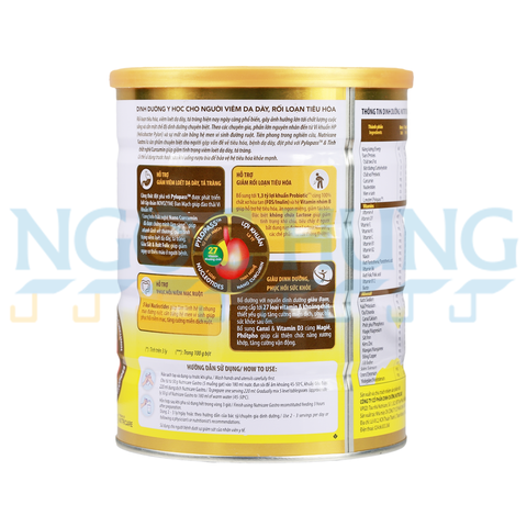 Sữa bột Nutricare Gastro 900g (dành cho người viêm dạ dày)