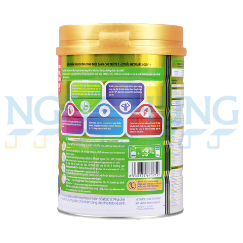 Sữa bột Nutricare MetaCare Opti  1+ 850g (1-2 tuổi)