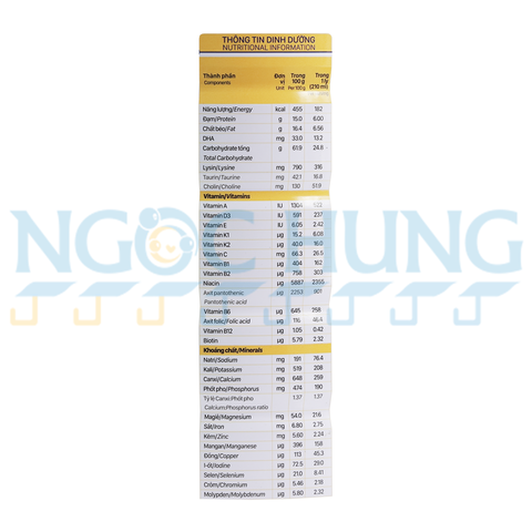 Sữa bột Nutricare SMARTA Grow 900g (1-10 tuổi)