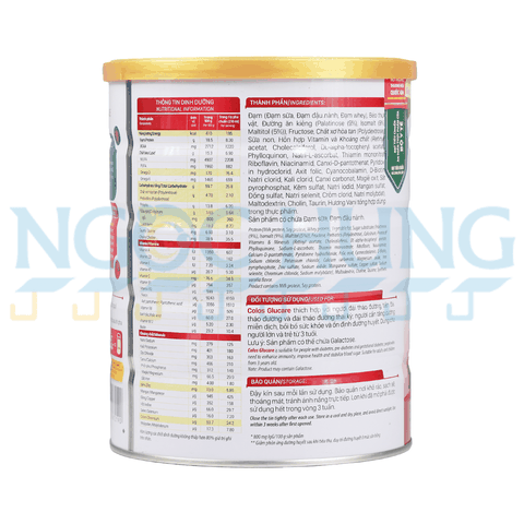 Sữa bột Nutricare Colos Glucare 800g  (dành cho người tiểu đường)