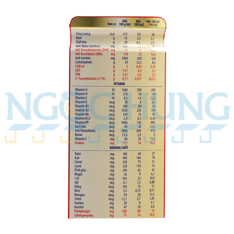 Sữa bột Enfamil A+ Neuropro 2 (vị nhạt dễ uống) 830g (6-12 tháng)