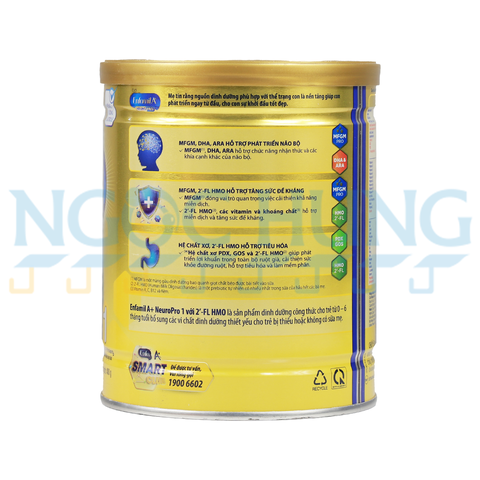 Sữa bột Enfamil A+ Neuropro 1 (vị nhạt dễ uống) 400g (0-6 tháng)