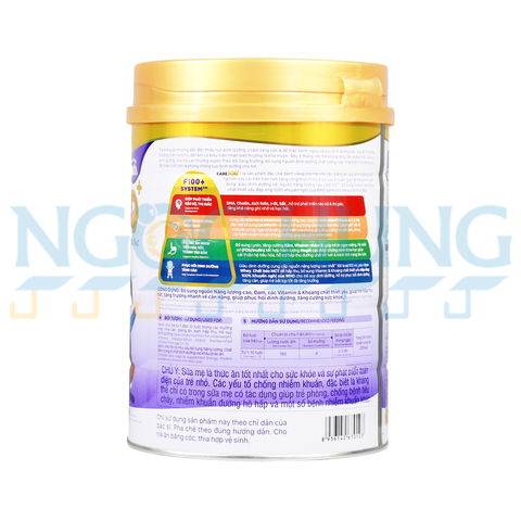 Sữa bột Nutricare Care 100+ 900g (1-10 tuổi)