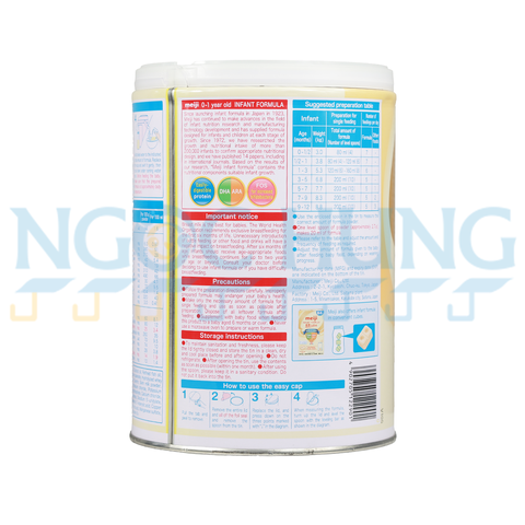 Sữa bột Meiji Nhật nhập khẩu 800g (0-1 tuổi)