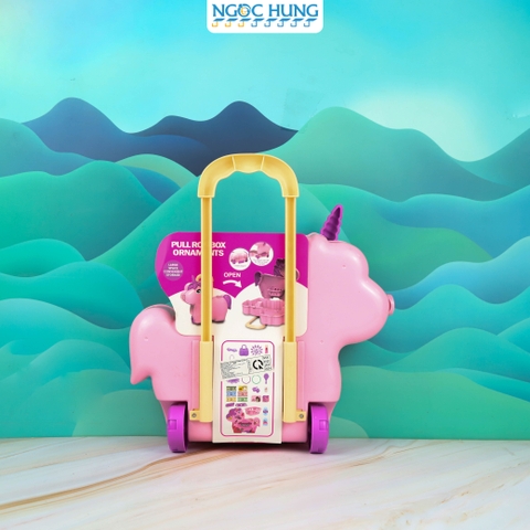 Hộp pony trang điểm 9015