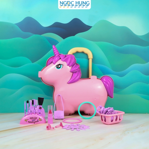 Hộp pony trang điểm 9015