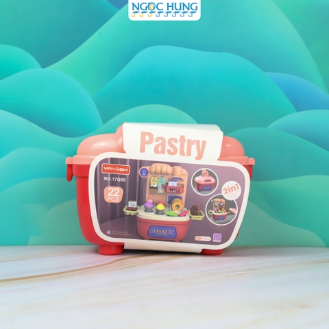 Hộp dụng cụ làm kem Pastry 17Q09